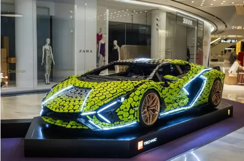 Stěhování Lamborghini z lega - 999