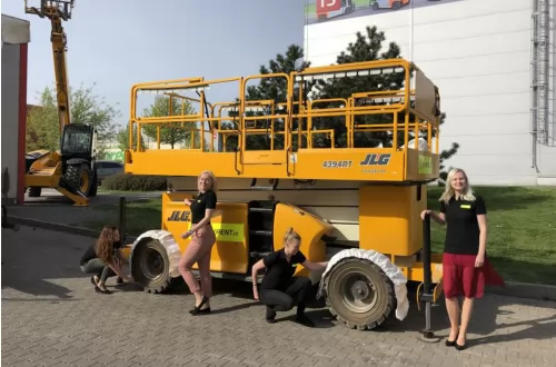 Flotila VZV RENT - Pracovní nůžkové plošiny - 999