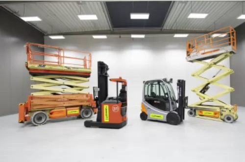 Flotila VZV RENT - Pracovní nůžkové plošiny