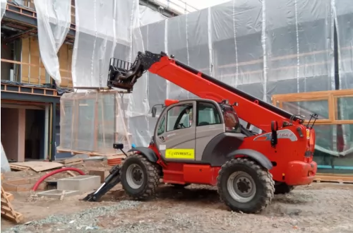 Pronájem MANITOU MT 1840 stavba banky ČSOB Hradec Králové - 999