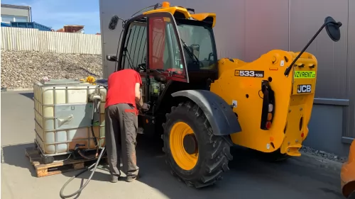 Jak probíhá návrat vozíku z terénu? Nahlédněte do zákulisí VZV RENT. - 3