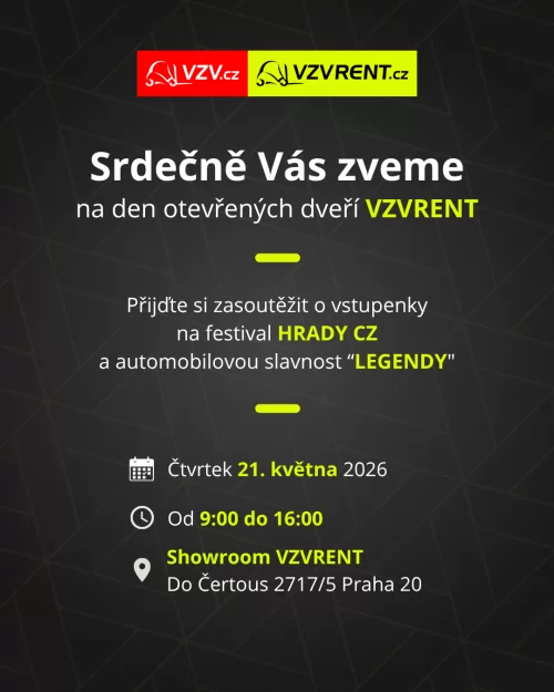 Srdečně Vás zveme na den otevřených dveří VZVRENT - 1
