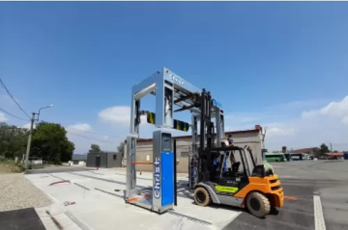 Instalation and dismantle of truck wash