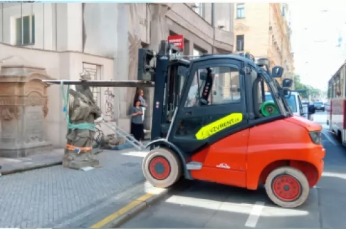 Installation of the Jan Nepomucký´s statue