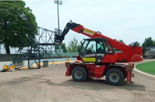 Preparation of the Speedway Grand prix