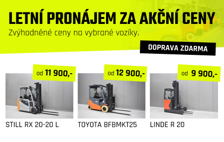 Nabídka vozíků na letní akci